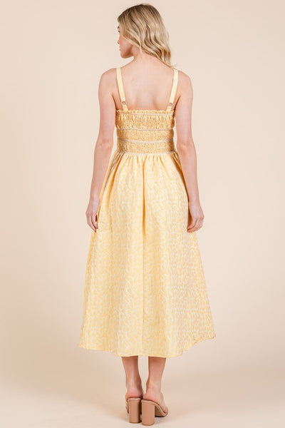 Yes to Yellow! Floral Sundress
