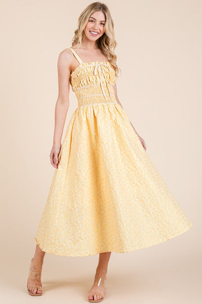 Yes to Yellow! Floral Sundress