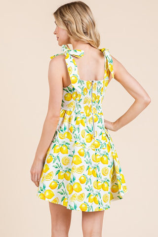 Denim Lemon Dress