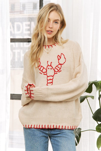 Lovely Lobster Sweater