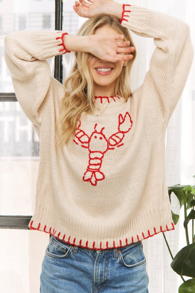 Lovely Lobster Sweater
