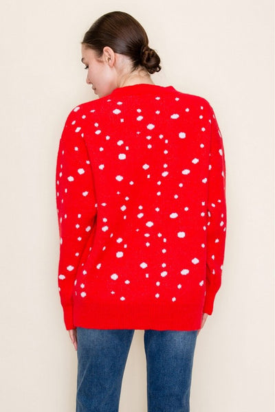 Rudolph Red Holiday Sweater