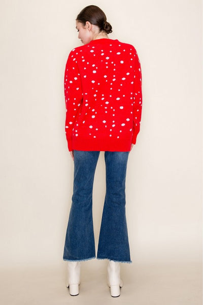 Rudolph Red Holiday Sweater