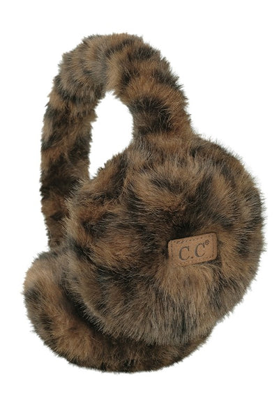 Leopard Faux Fur Earmuff