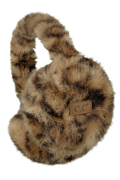 Leopard Faux Fur Earmuff