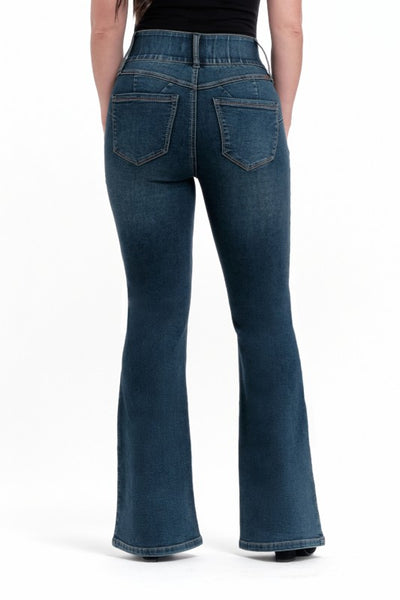 Petite Fit & Flare Denim - Oretha