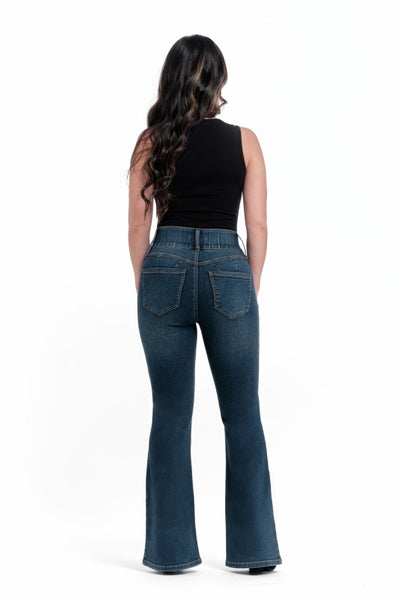 Petite Fit & Flare Denim - Oretha