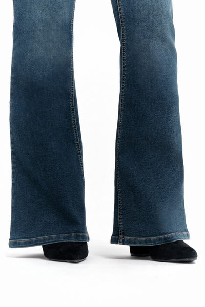 Petite Fit & Flare Denim - Oretha