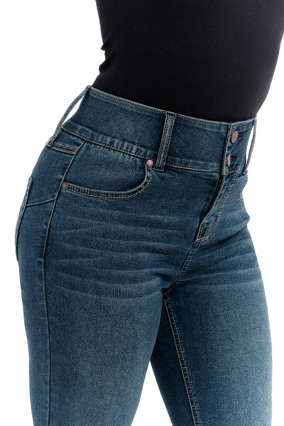Petite Fit & Flare Denim - Oretha