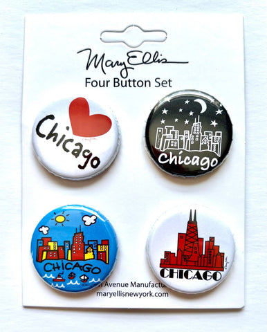 Mary Ellis - Chicago Button Set