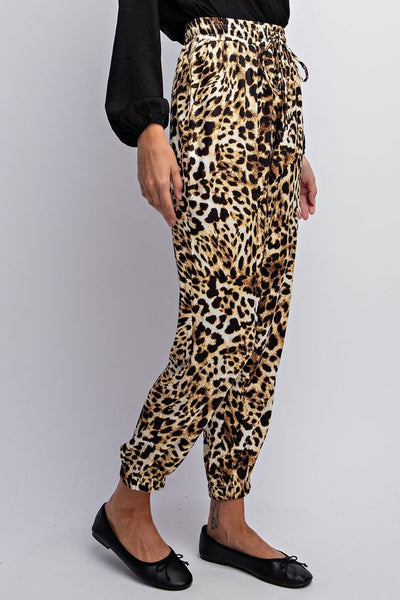 Leopard Jogger Pants