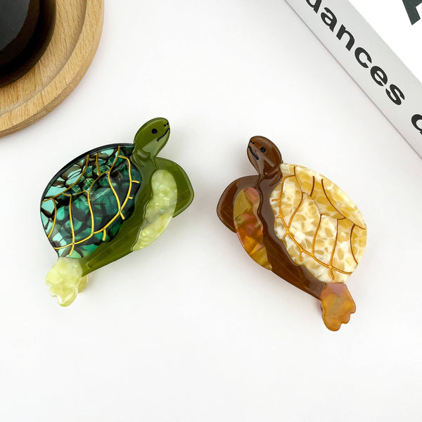 TheDivaSoap - Turtle Claw Clip, Large & Mini Hair Clip