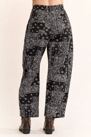 Bandana Babe Barrel Jeans
