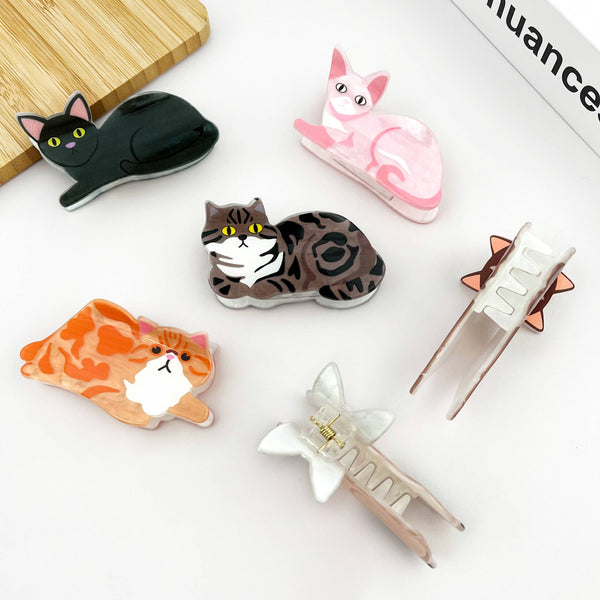 Cute Cat Claw Clip