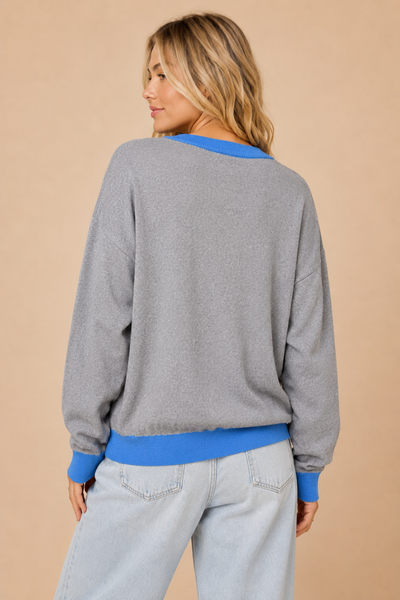 J.NNA - Dachshund Colorblock Sweater