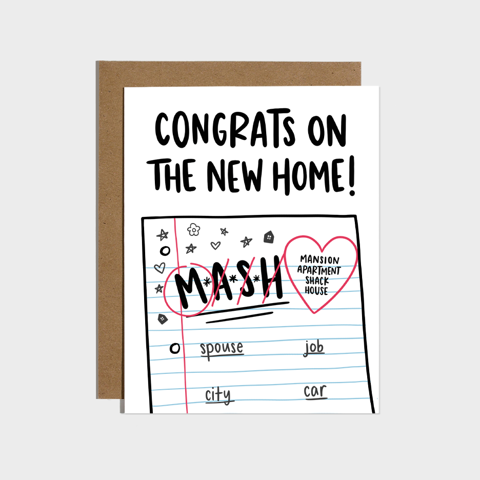 Brittany Paige - Mash New Home Card