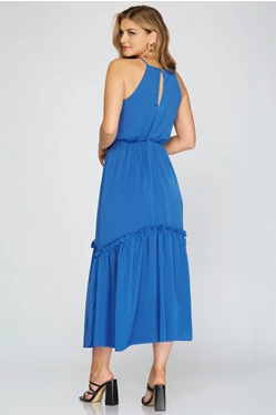 Royal Blue Cami Maxi Dress