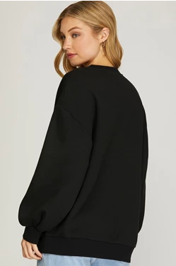 Totally About Tigers Sequin Sweatshirt