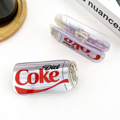 Diet Coke Can Hair Claw Clip