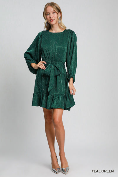 Satin Shimmer Dress