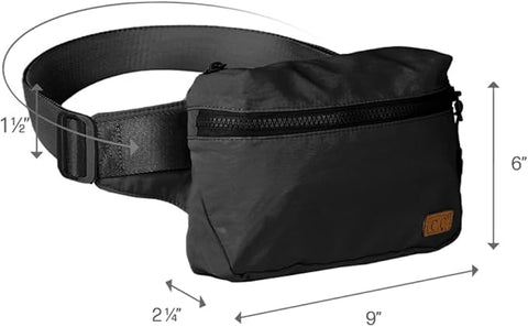 C.C. Nylon Crossbody/Fanny Pack