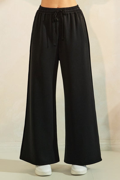 Cloud Knit Wide Leg Sweatpants