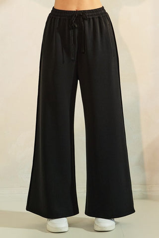 Cloud Knit Wide Leg Sweatpants