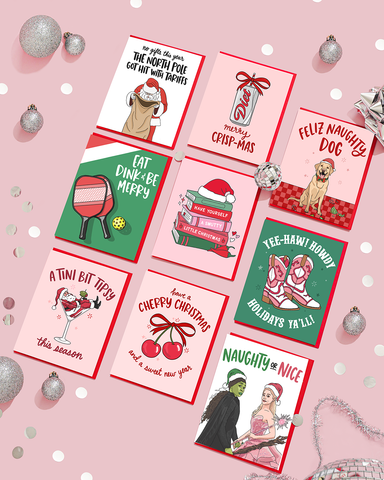 Brittany Paige - Merry Crisp-Mas Diet Soda Holiday Card