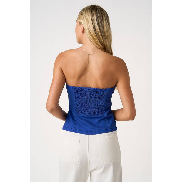 mittoshop - SPLIT HEM BUTTONED TUBE TOP