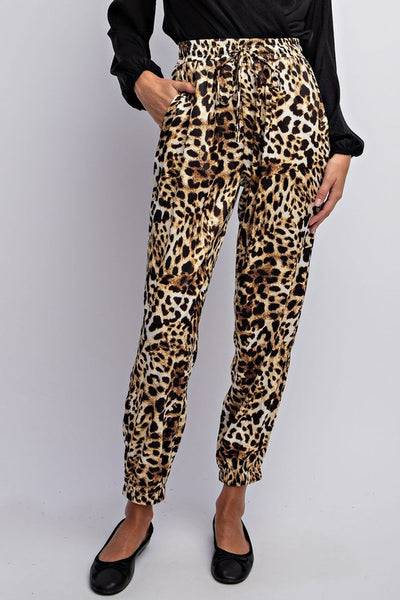 Leopard Jogger Pants