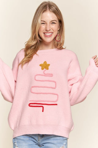 Christmas Tree Accent Sweater