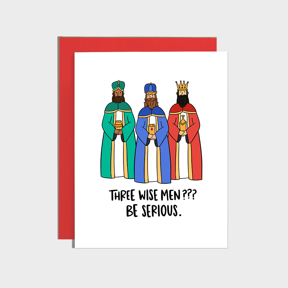 Three Wise Men Holiday Card