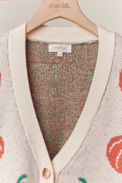 Pumpkin Patch Button Cardigan