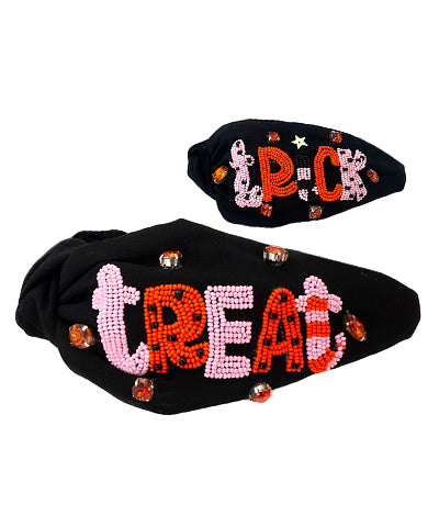 Halloween Beaded Headband