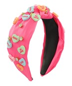 Candy Hearts Headband