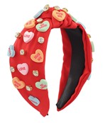 Candy Hearts Headband