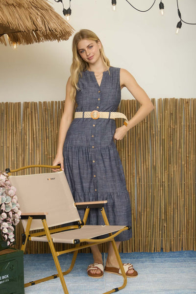 Harbor Breeze Midi Dress ⚓