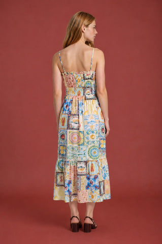 Positano Postcard Midi Dress