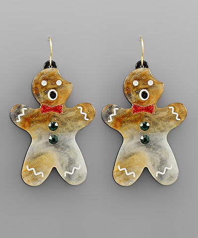 Gingerbread Earrings