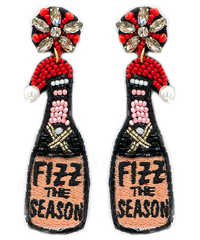 FIZZ The Season Bottle Earrings