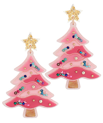 Decked-Out Tree Earrings
