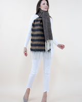 Two Tone Stripe Scarf