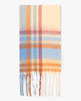 Puffy Plaid Scarf