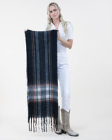 Boho Madras Scarf