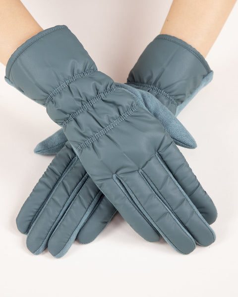 Matte Puffer Gloves - Multiple Colors