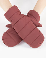 Ribbed Puffer Mittens - Multiple Colors