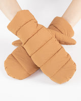 Ribbed Puffer Mittens - Multiple Colors
