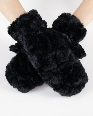 Minky Swirls Mittens - Multiple Colors