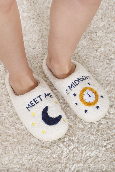 Meet Me At Midnight Slippers
