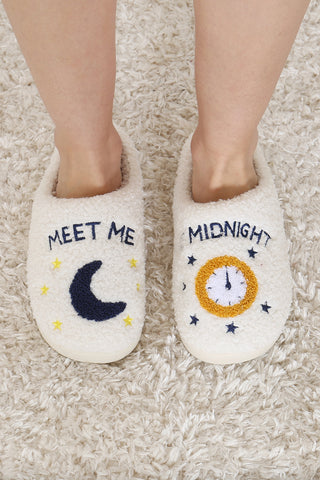 Meet Me At Midnight Slippers